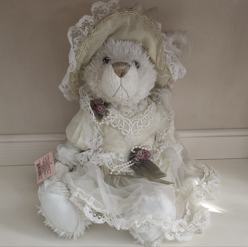Show-Stoppers "Peppermint " teddy bear doll plush stuffed w/tag 17"